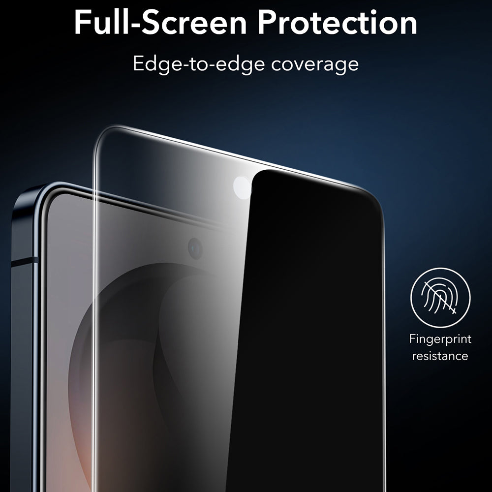 Película de Proteção Ecrã Privacy ESR Armorite para Samsung Galaxy S26 Ultra S948, Vidro Temperado, Cola Completa
