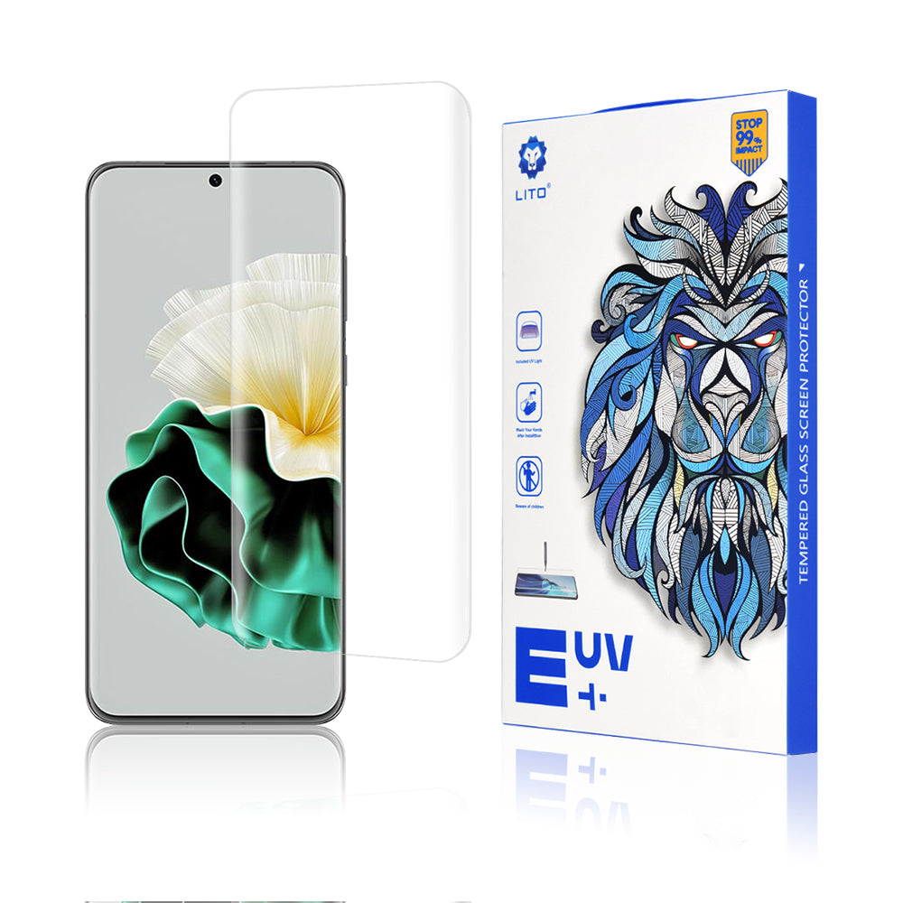 Película Protetora de Ecrã Lito para Huawei P60 / P60 Pro, Vidro Temperado, Cola UV, 3D