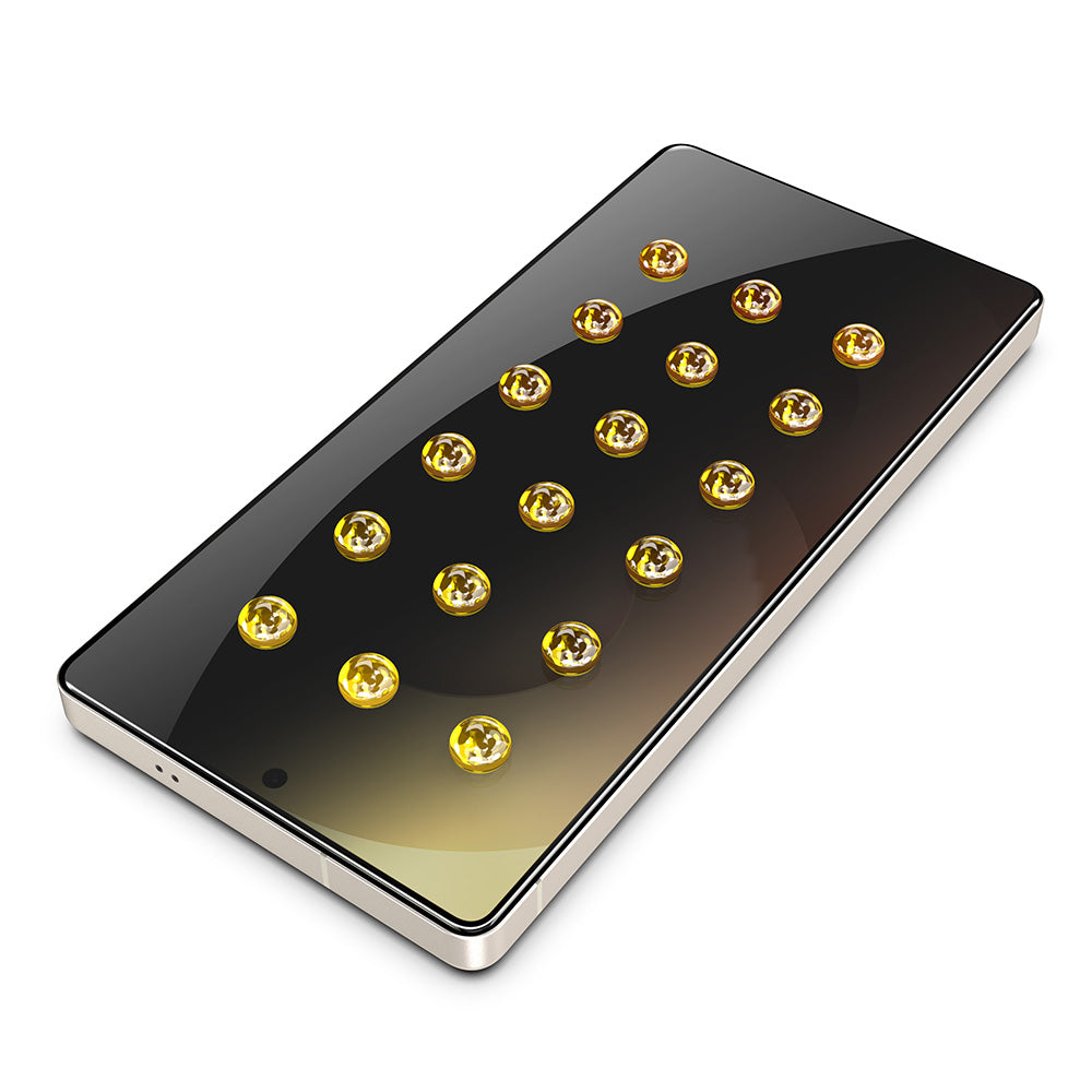 Película de Proteção de Ecrã Privacy Techsuit TitanGlass CrystalHD para Samsung Galaxy S26 S942, Vidro Temperado, Full Glue