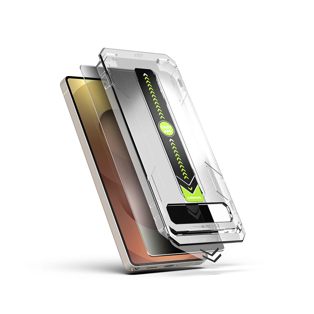 Película de Proteção de Ecrã Privacy Techsuit TitanGlass CrystalHD para Samsung Galaxy S26 Ultra S948, Vidro Temperado, Full Glue, Conjunto de 2 peças.