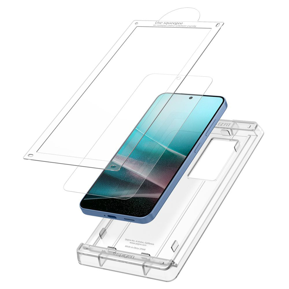 Película Protetora de Ecrã Spigen Elite Shield EZ FIT HD para Samsung Galaxy S25+ S936, Plástico AFL09087