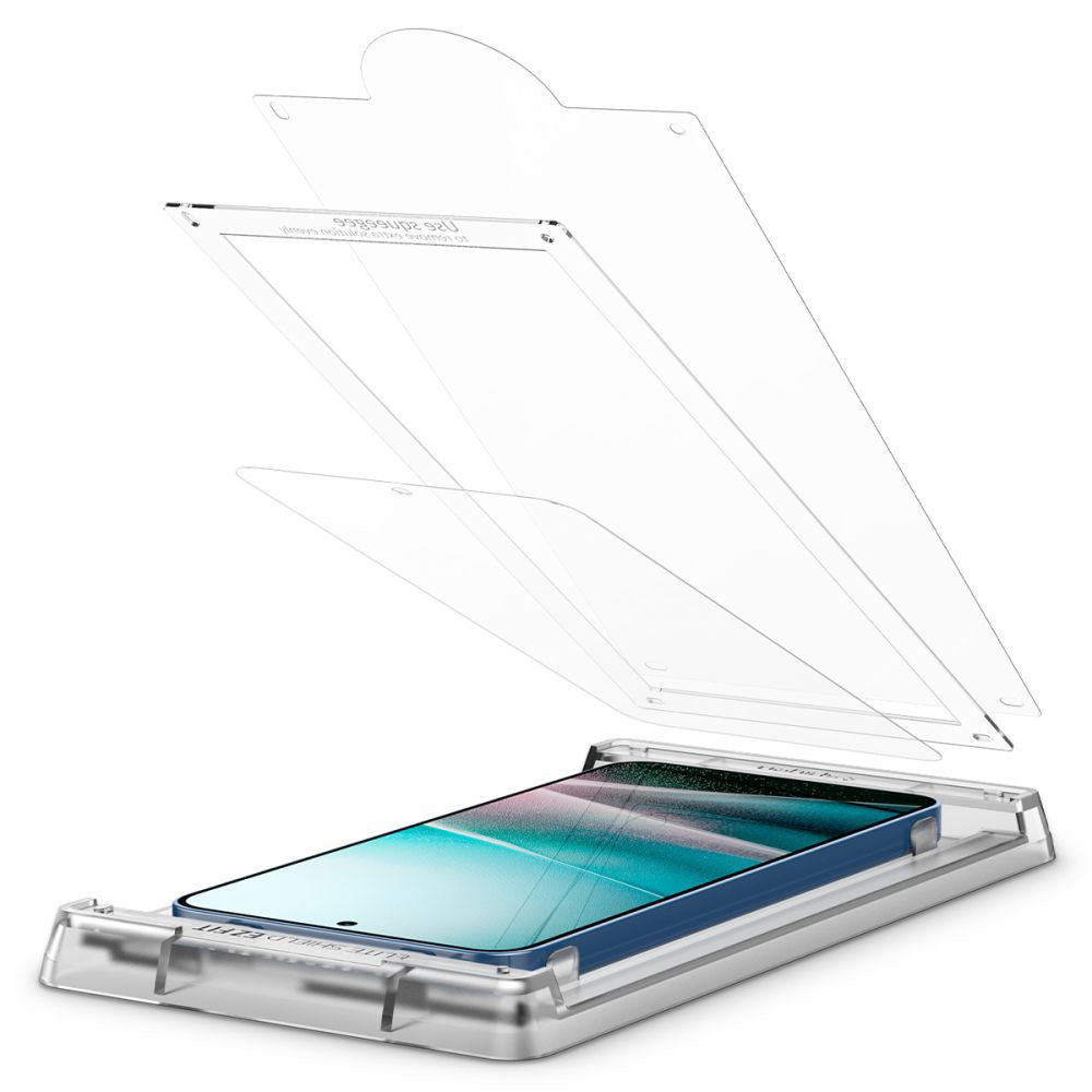 Película Protetora de Ecrã Spigen Elite Shield EZ FIT HD para Samsung Galaxy S25 S931, Plástico AFL09091