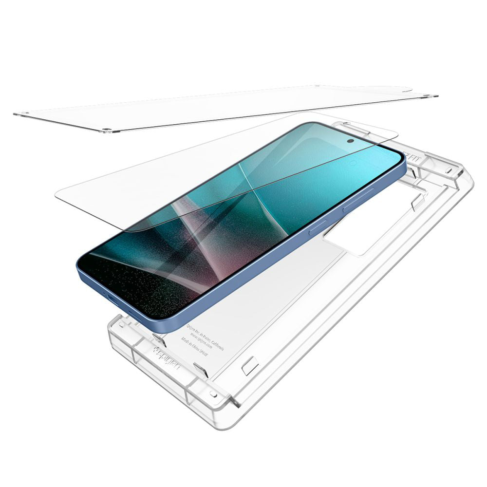 Película Protetora de Ecrã Spigen Elite Shield EZ FIT HD para Samsung Galaxy S25 S931, Plástico AFL09091