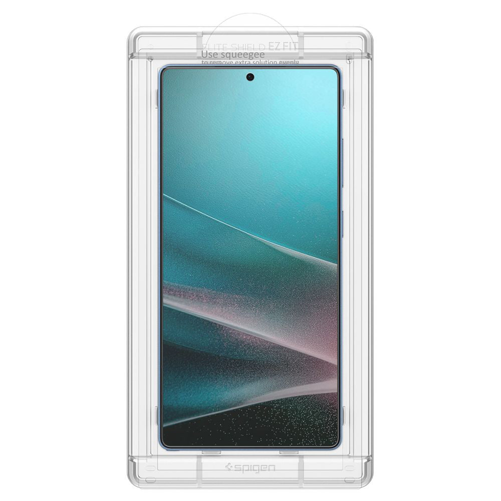 Película protetora de ecrã Spigen Elite Shield EZ FIT HD para Samsung Galaxy S25 Ultra S938, Plástico AFL09083