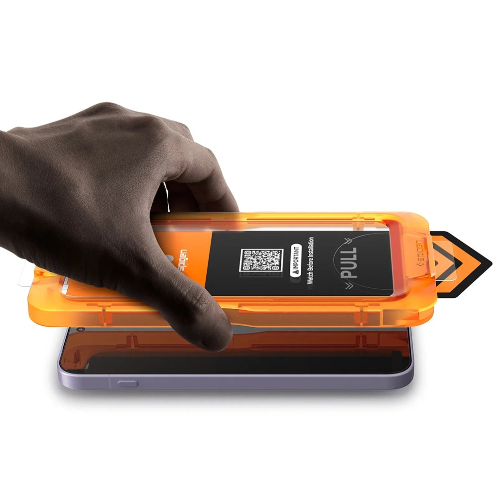Película protetora de ecrã Spigen GlastR AlignMaster S para OnePlus 15R, Vidro Temperado, Cola Total, Conjunto de 2 peças AGL11398