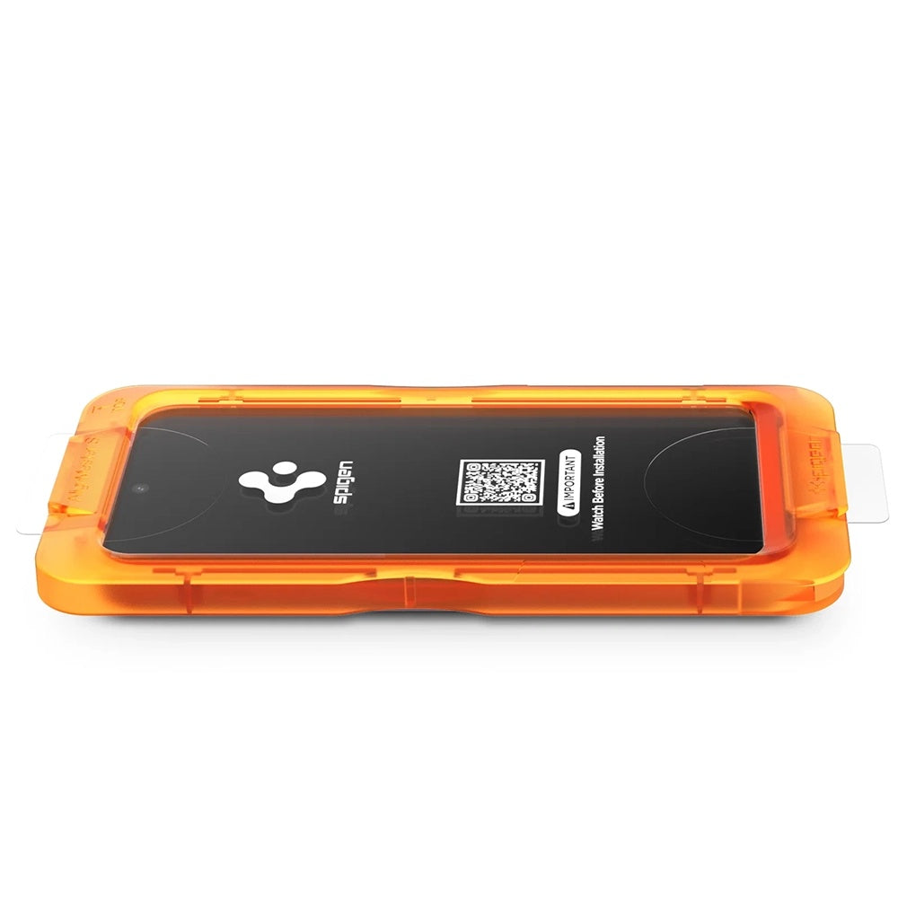 Película protetora de ecrã Spigen GlastR AlignMaster S para OnePlus 15R, Vidro Temperado, Cola Total, Conjunto de 2 peças AGL11398