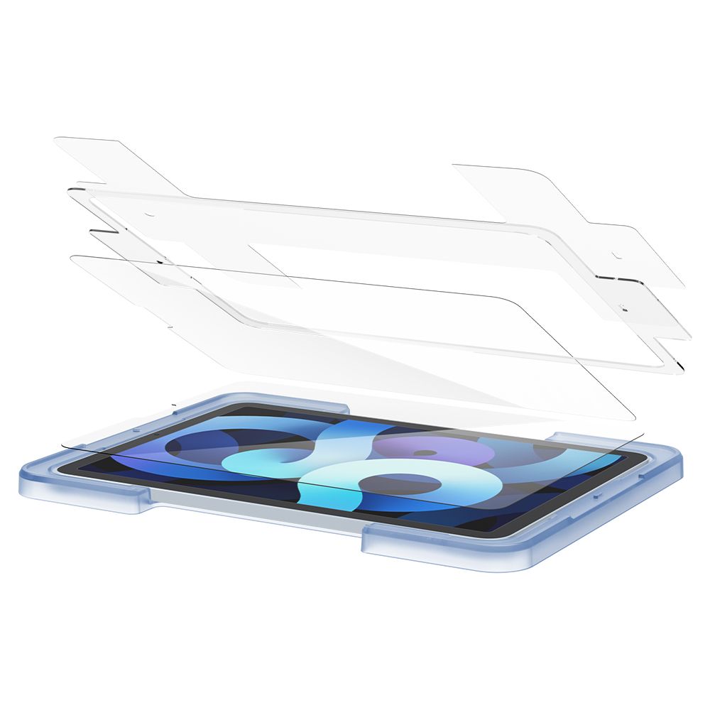 Película Protetora de Ecrã Spigen GlastR EZ FIT para Apple iPad Air (2022) / Pro 11 (2021) / Air (2020), Vidro Temperado, Full Glue AGL02065