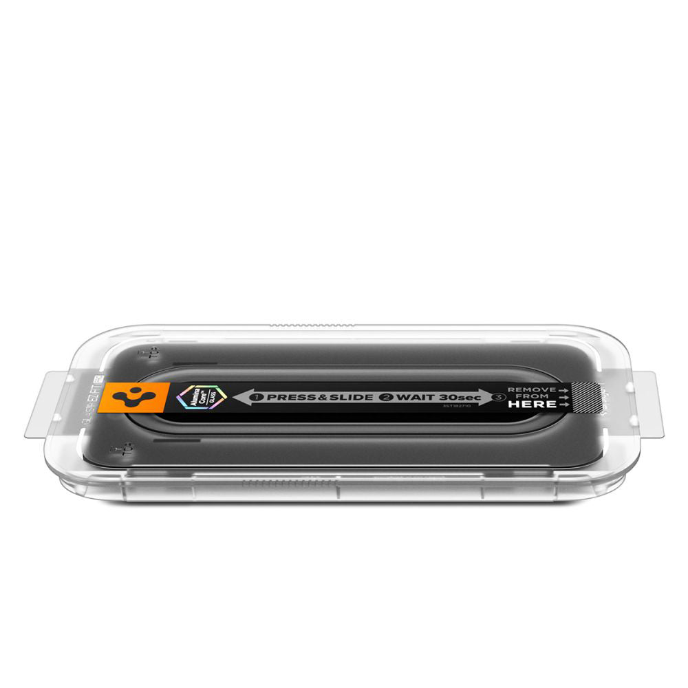 Película Protetora de Ecrã Spigen GlastR EZ FIT Pro para Apple iPhone 17 Air, Vidro Temperado, Full Glue AGL09870