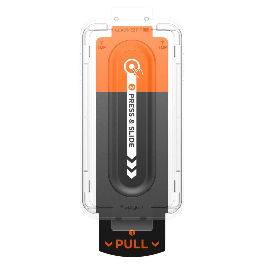 Película Protetora de Ecrã Spigen GlastR EZ FIT Pro para Samsung Galaxy S25 Edge S937, Vidro Temperado, Colagem Total