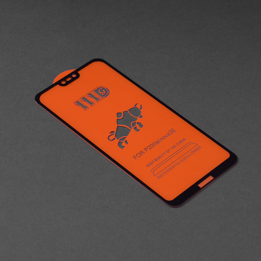 Película protetora de ecrã Techsuit para Huawei P20 Lite, Vidro Temperado, Full Glue, 111D, Preto