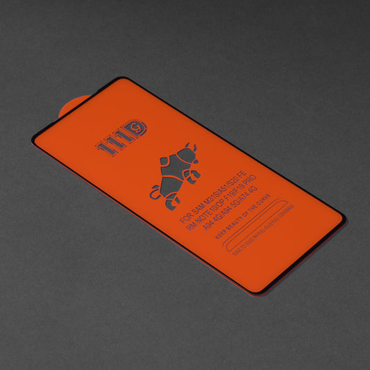 Película protetora de ecrã Techsuit para Samsung Galaxy A52s 5G A528 / A52 5G A526 / A52 A525, Vidro Temperado, Cola Total, 111D, Preta