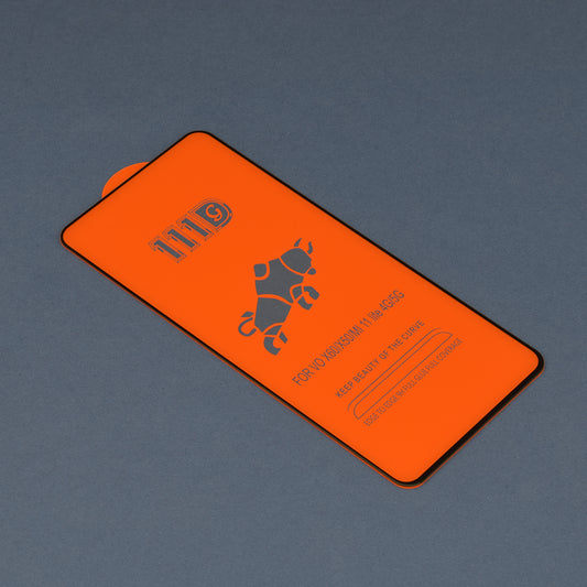 Película protetora de ecrã Techsuit para Xiaomi 11 Lite 5G NE / Mi 11 Lite 5G / 11 Lite, Vidro Temperado, Cola Total, 111D, Preta