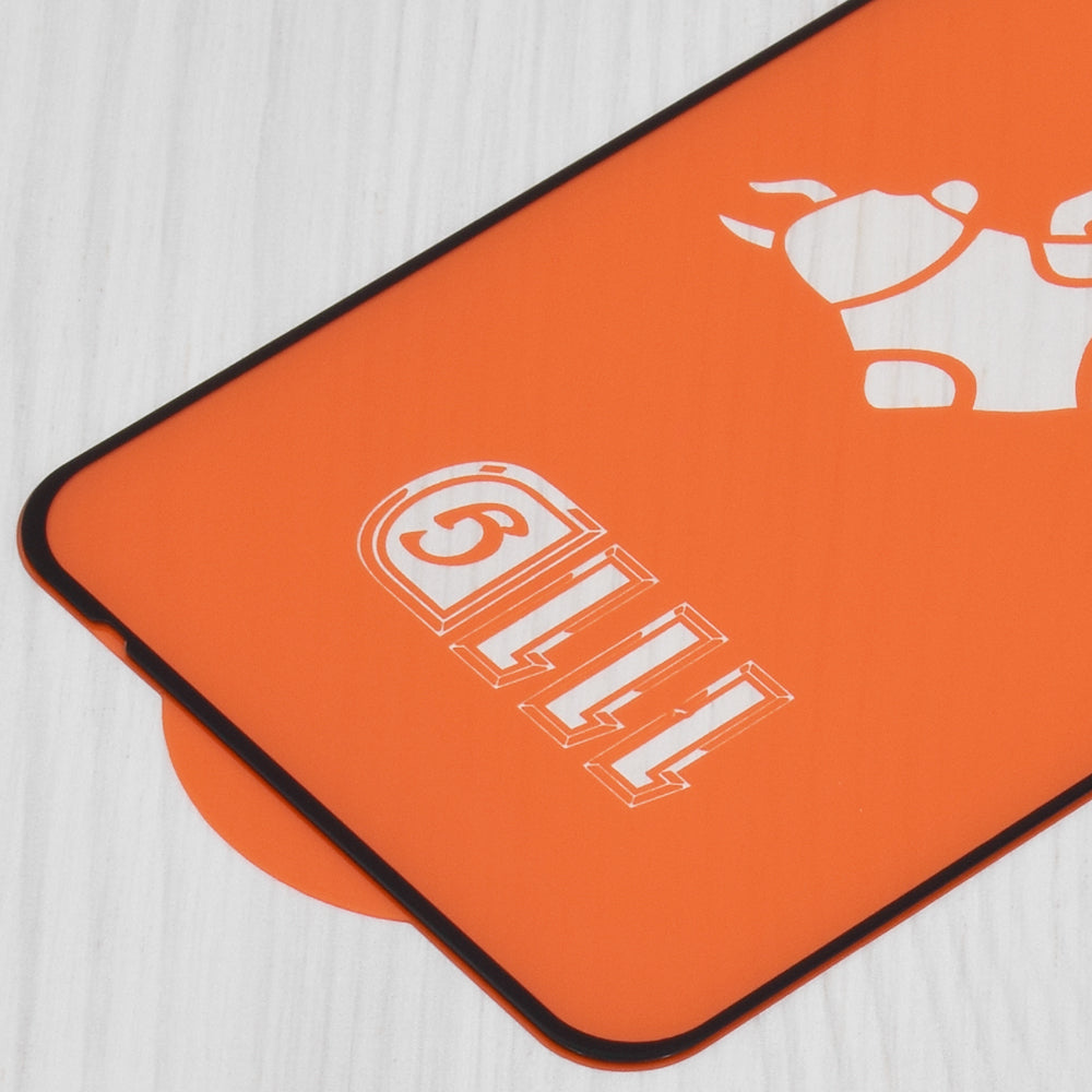 Película protetora de ecrã Techsuit para Xiaomi Poco M6 4G / Redmi 13 / 12 5G / 12, Vidro Temperado, Cola Total, 111D, Preta