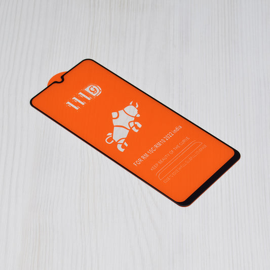 Película protetora de ecrã Techsuit para Xiaomi Redmi A3x / A3, Vidro Temperado, Full Glue, 111D, Preta