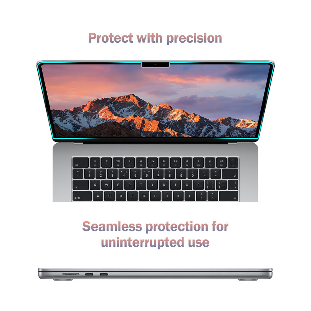 Película Protetora de Ecrã Anti Luz Azul Techsuit VisionProX para Apple MacBook Air M4 13inch (2025), Plástico