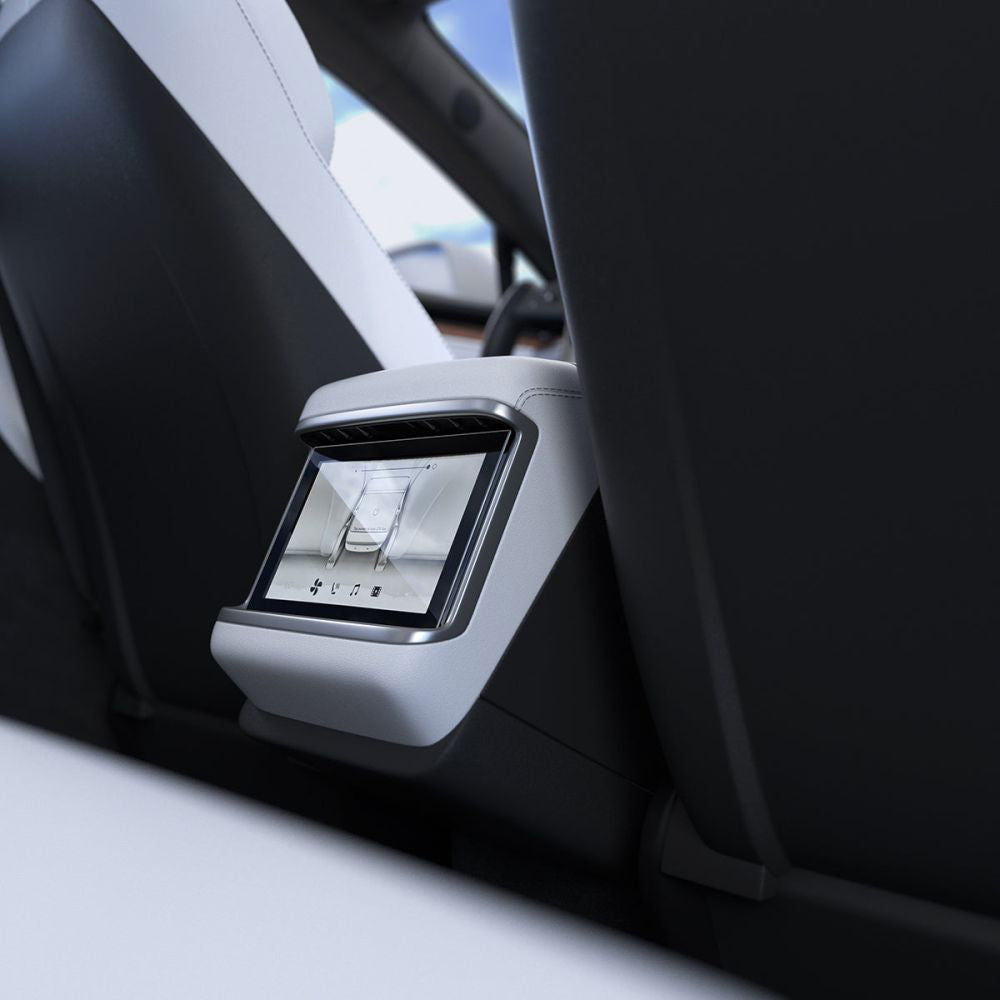 Película Protetora Spigen GlastR Slim Anti-Reflexo para Real Touchscreen Tesla X / S (2022 - 2021), Vidro Temperado, Preta