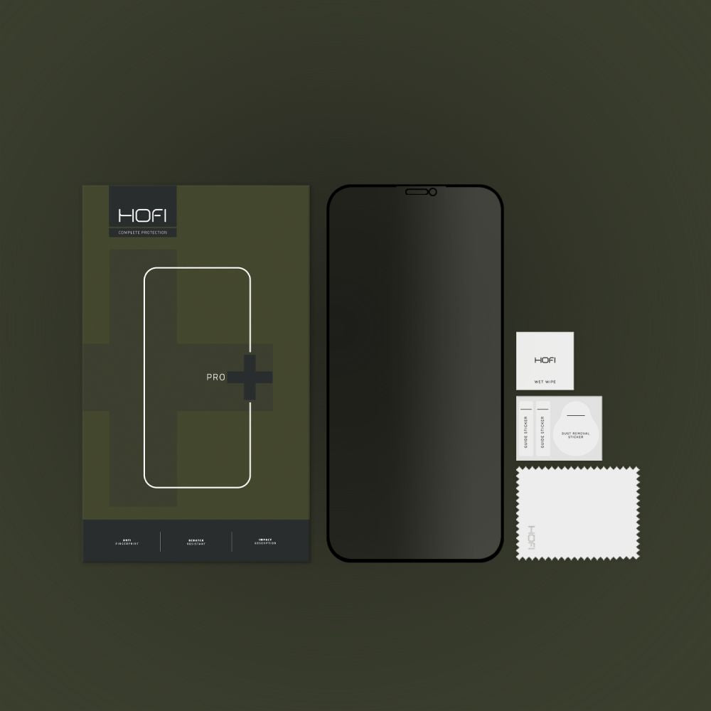 Película de Proteção de Ecrã Privacy HOFI PRO+ para Apple iPhone 11 / XR, Vidro Temperado, Full Glue