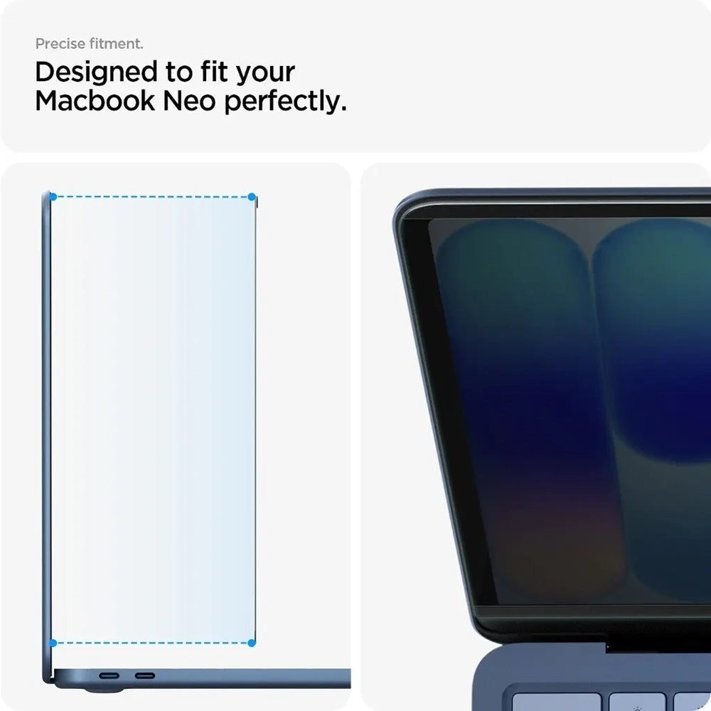 Película de Proteção de Ecrã Privacy Spigen Safe View Magnetic para Apple MacBook Neo 13 polegadas, Plástico AFL11670