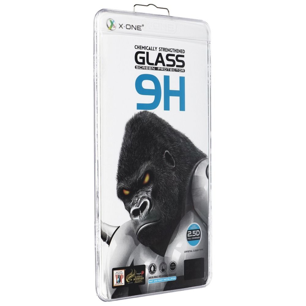 Película Protetora de Ecrã X-One para Samsung Galaxy S22 Ultra 5G S908, Vidro Temperado, Cola Total, 3D