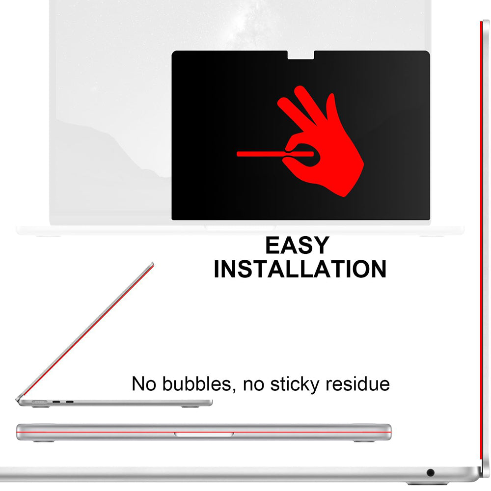 Película de Proteção de Ecrã Privacy Techsuit VisionProX Magnética para Apple MacBook Pro 14inch (2024), Plástico