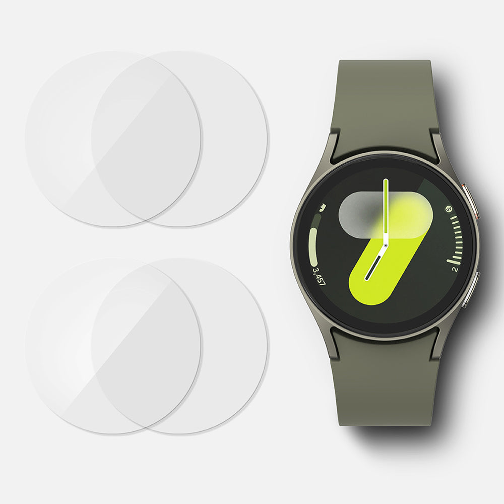 Película de Proteção Ringke R4 para Samsung Galaxy Watch7 40mm, Conjunto de 4 unidades, Vidro Temperado