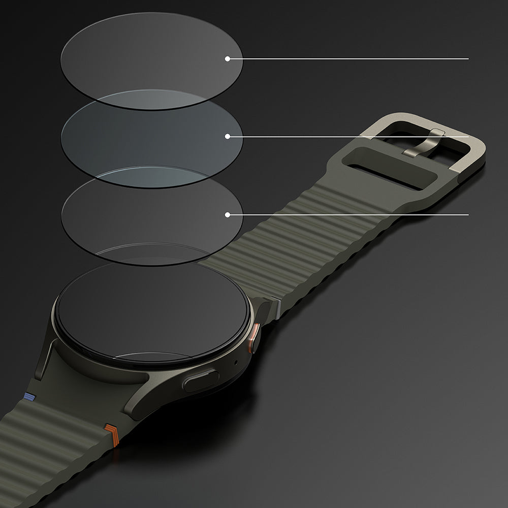 Película de Proteção Ringke R4 para Samsung Galaxy Watch7 40mm, Conjunto de 4 unidades, Vidro Temperado