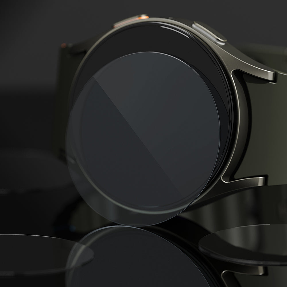 Película de Proteção Ringke R6 para Samsung Galaxy Watch7 44mm, Conjunto de 4 unidades, Vidro Temperado