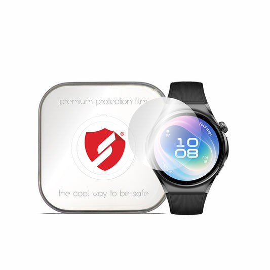 Folie de Proteção Smart Protection Premium Classic para Huawei Watch 6 46 mm, Plástico, Conjunto de 4 unidades