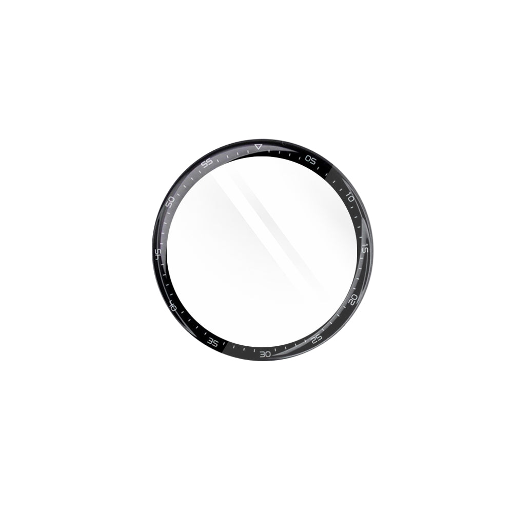 Película Protetora Techsuit Nano Flex para Huawei Watch GT 3 46mm, Conjunto de 2 peças, Plástico, Preta