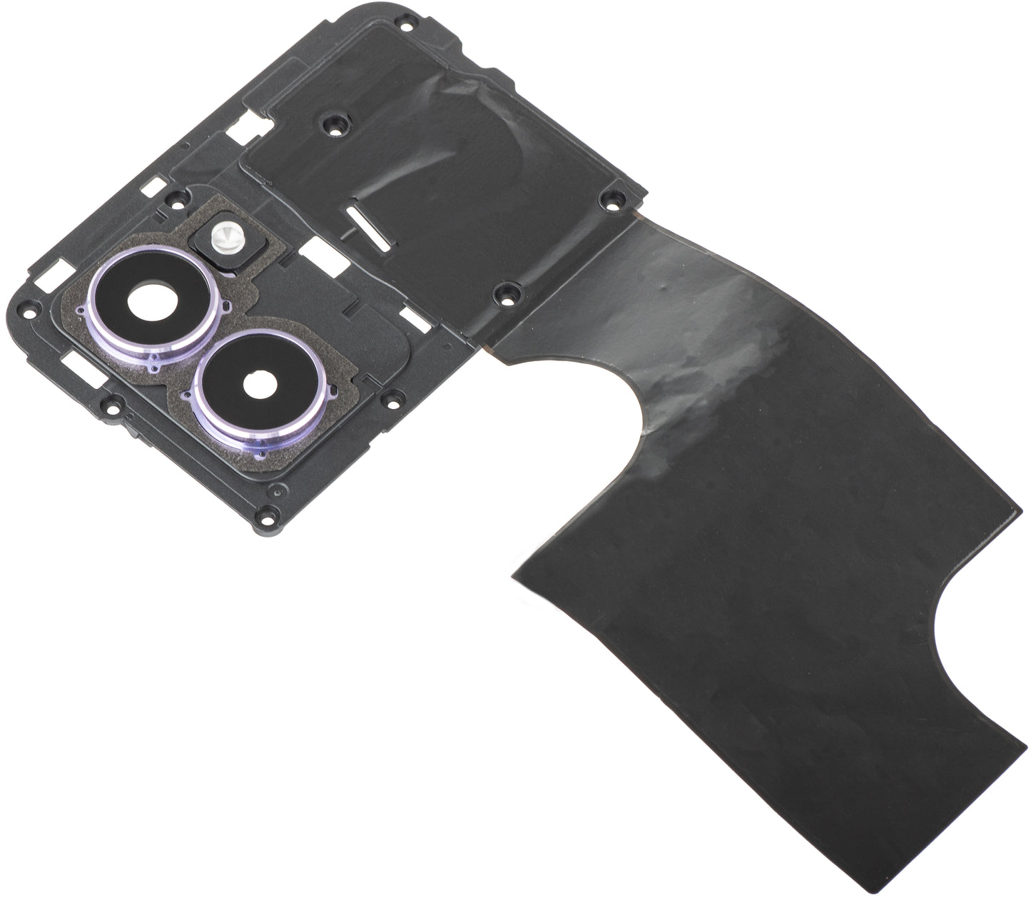 Vidro da Câmera Traseira - Blitz - Moldura Interna HMD Pulse Pro, com Moldura, Roxo (Twilight Purple), Pacote de Serviço 286954429