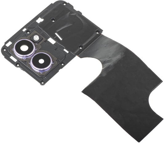 Vidro da Câmera Traseira - Blitz - Moldura Interna HMD Pulse Pro, com Moldura, Roxo (Twilight Purple), Pacote de Serviço 286954429