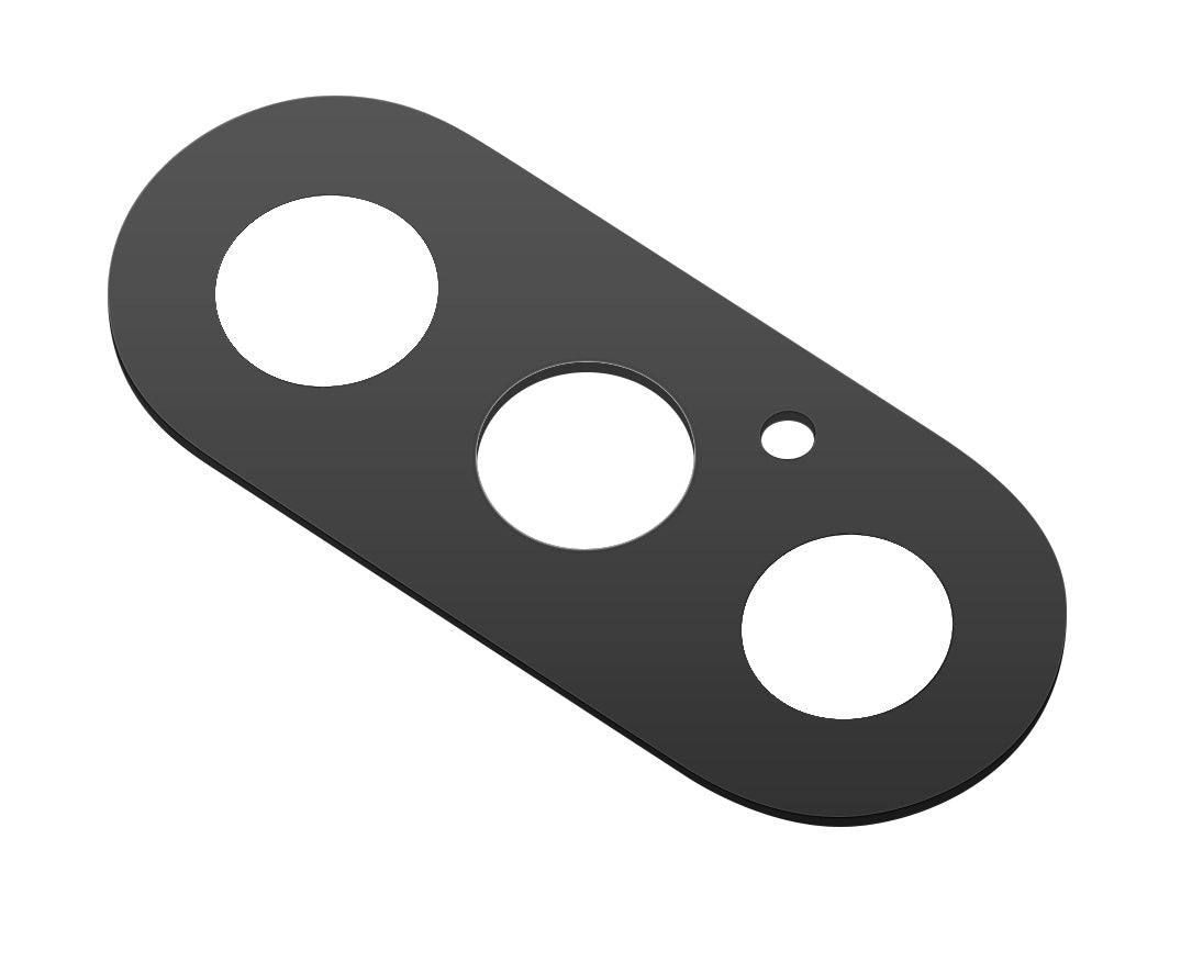 Vidro da Câmara Traseira Apple iPhone XS / X, Preto