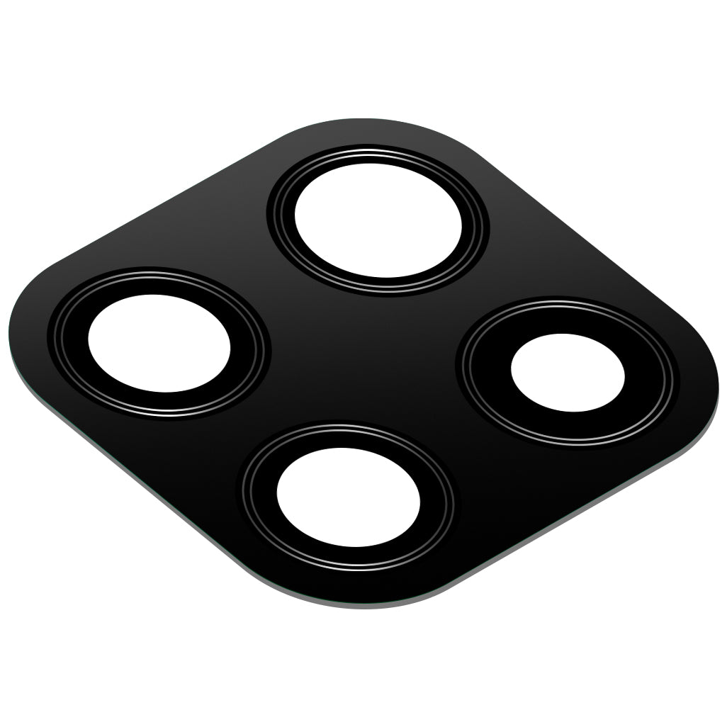 Vidro da câmara traseira Huawei P40 lite 4G, preto