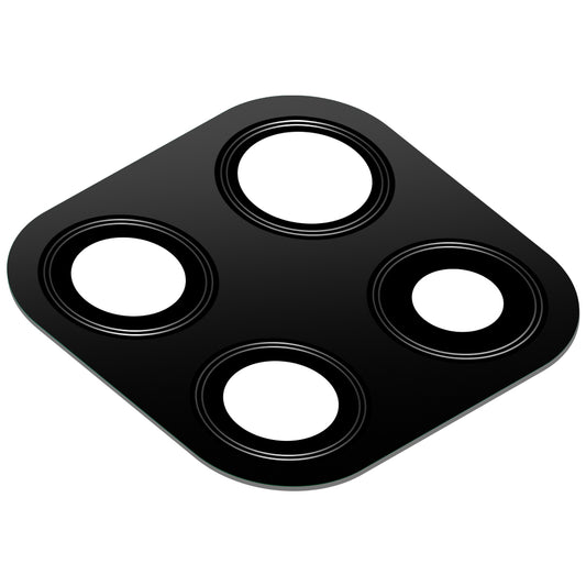 Vidro da câmara traseira Huawei P40 lite 4G, preto