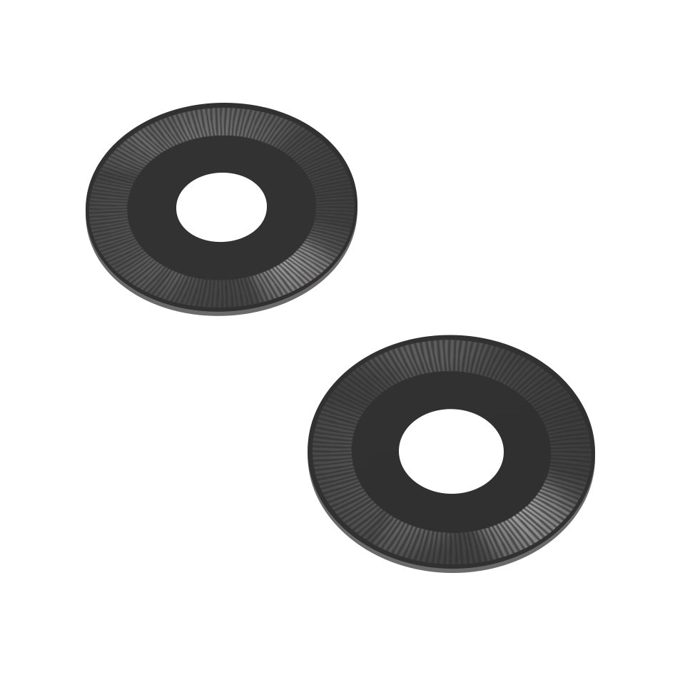 Rear Camera Glass Motorola Moto G04, Wide + Blitz, Black