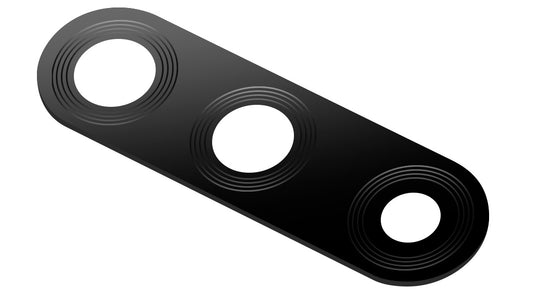 Vidro da câmara traseira Huawei P30 lite, preto