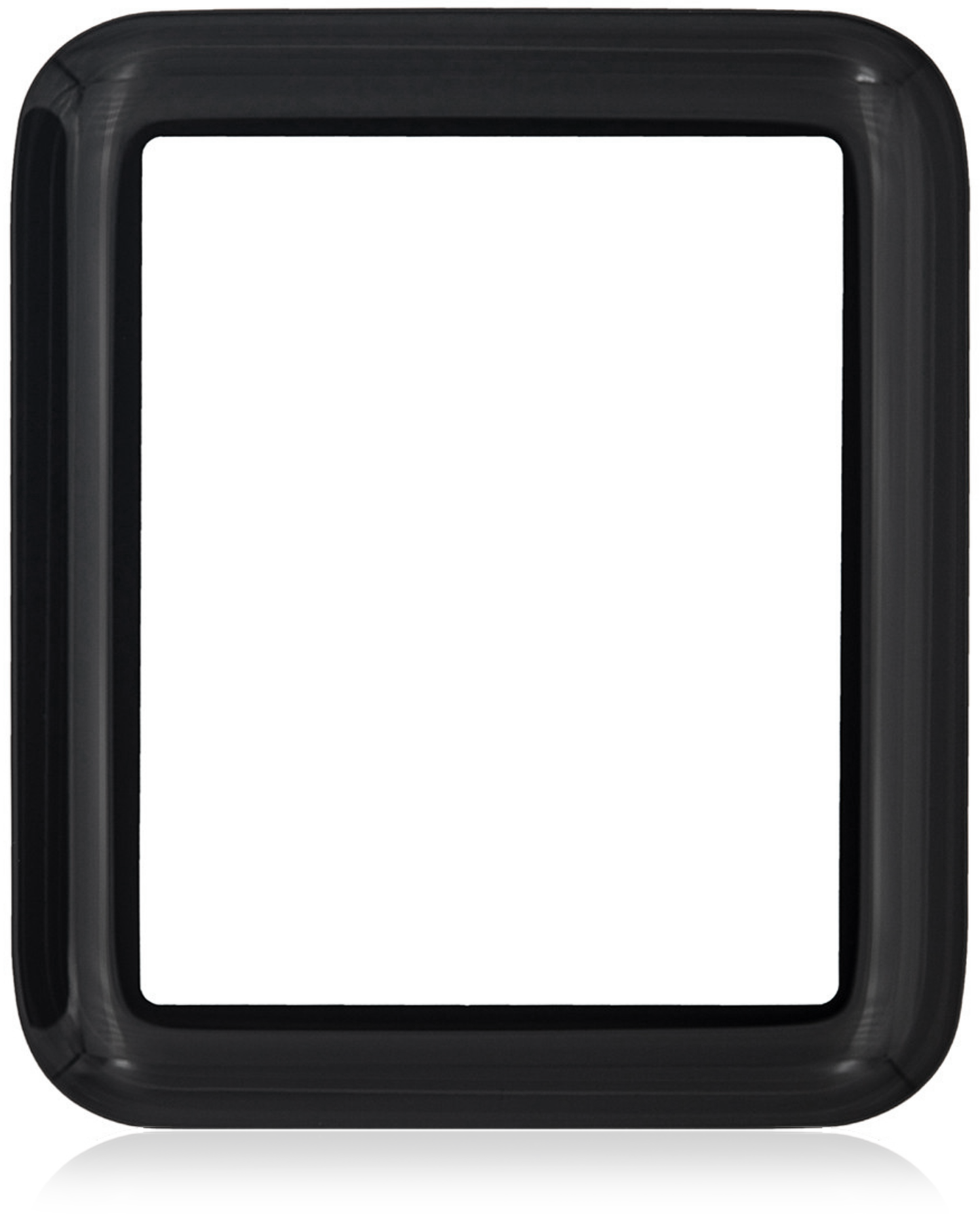 Vidro Tela para Apple Watch Series 3 38mm / 2 38mm, Preto
