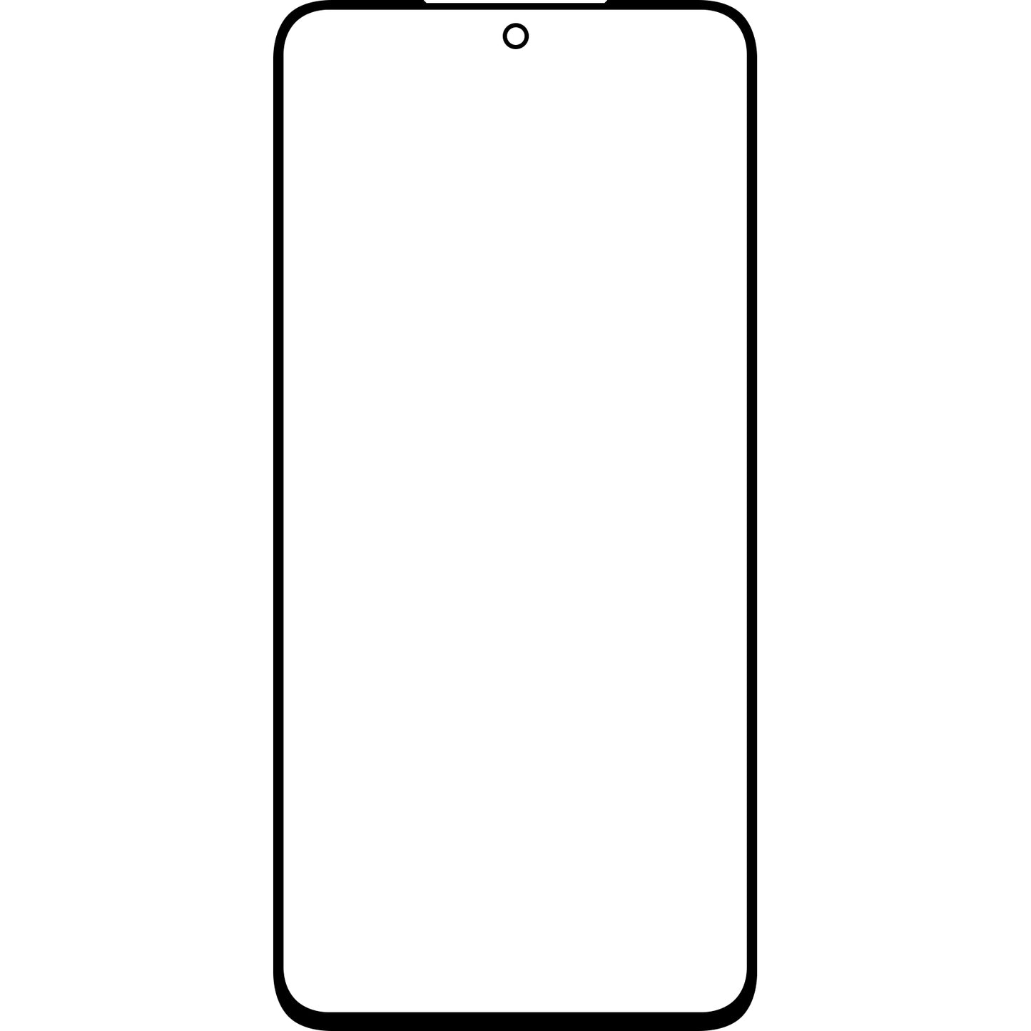 Vidro Ecrã + OCA Forward Shield para Samsung Galaxy S21 FE 5G G990, Preto