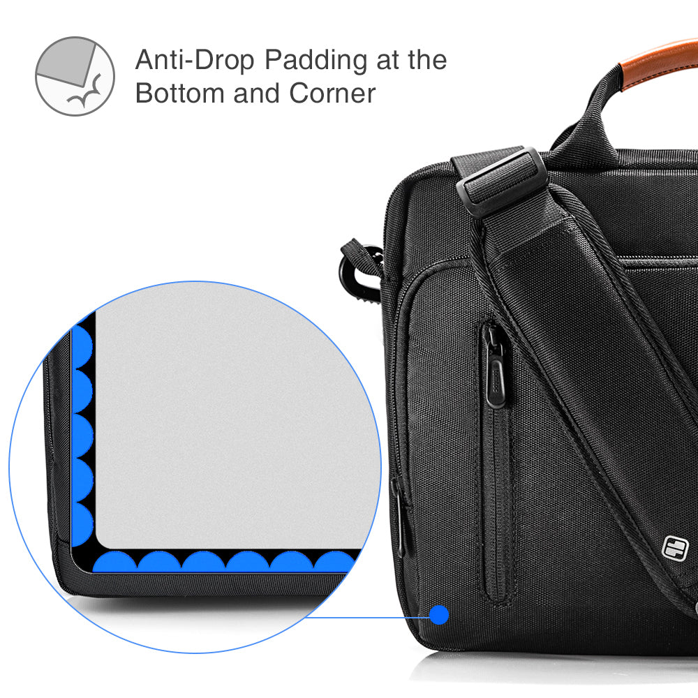 Mala Tomtoc para Laptop 16 polegadas, Preta