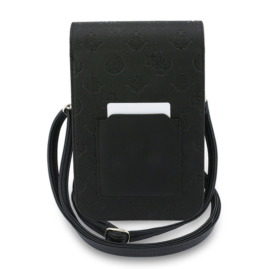 Bolsa Universal para Telemóvel, Guess, Grained Peony, Preta
