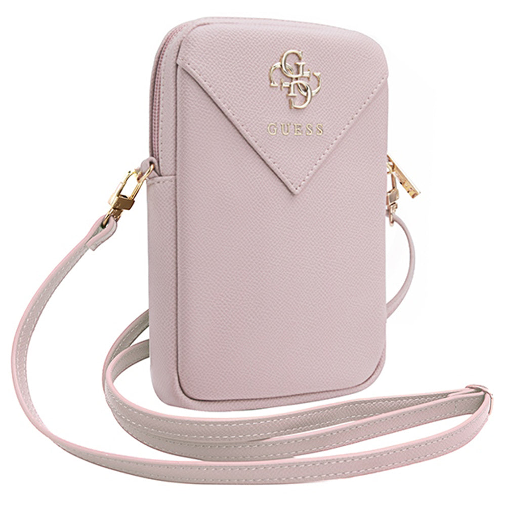Bolsa Universal para Telemóvel, Guess, Triangle 4G, Rosa