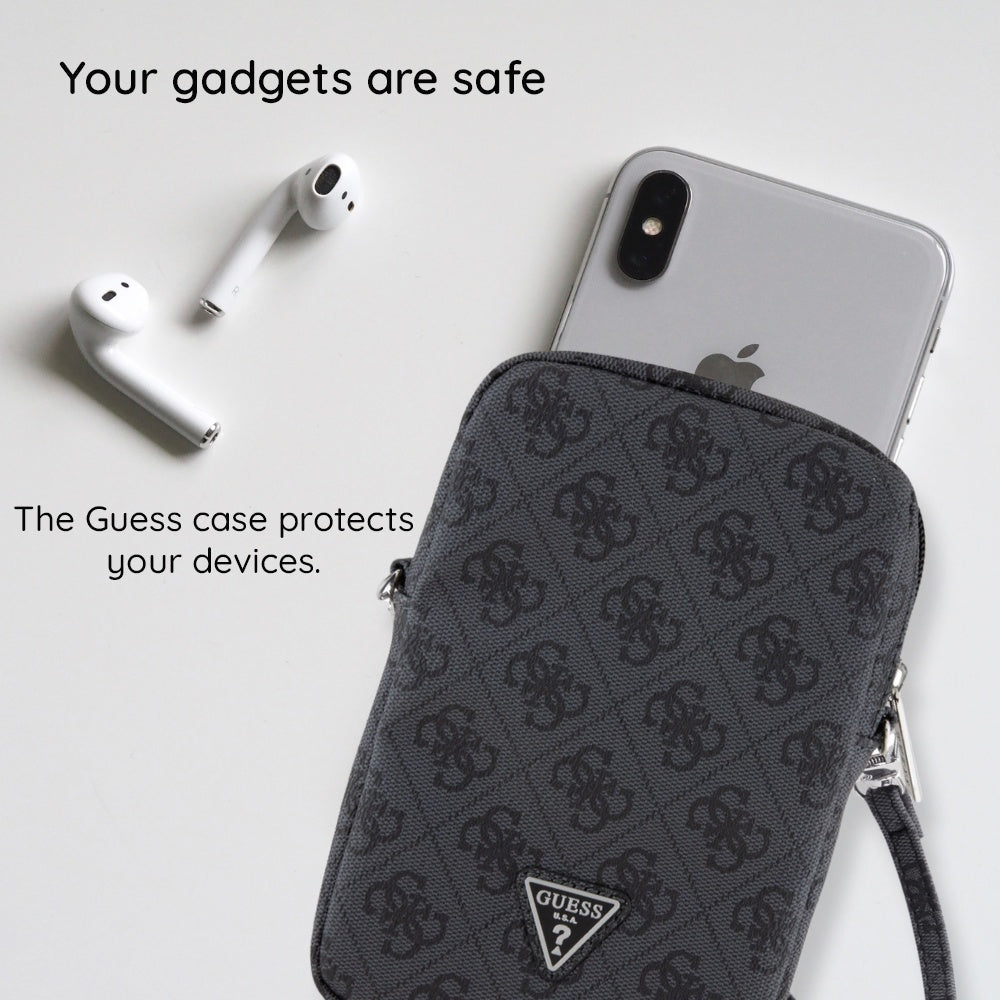 Bolsa Universal para Telemóvel, Guess, Triangle 4G, Rosa