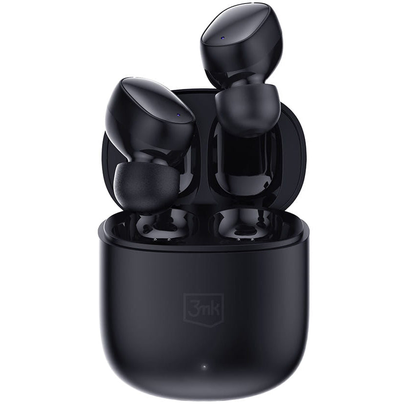 Handsfree Bluetooth 3MK FlowBuds, TWS, Preto
