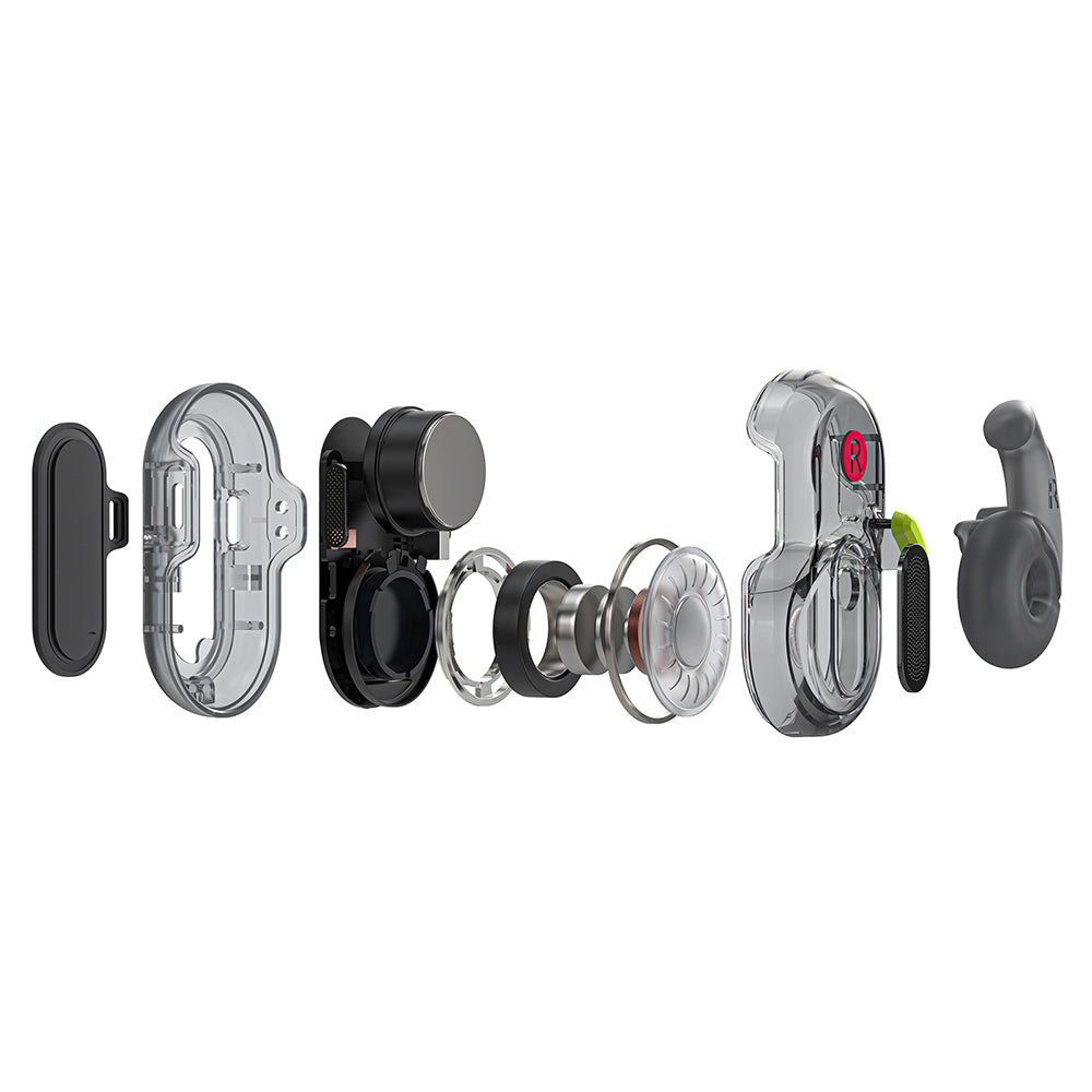 Handsfree Bluetooth Acefast Acefit Neo, TWS, Preto