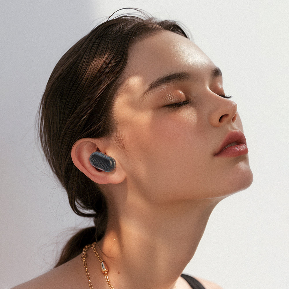 Handsfree Bluetooth Acefast Acefit Neo, TWS, Preto