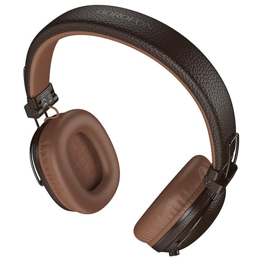 Auricular Bluetooth Acefast BO34 Suenos, A2DP, Castanho