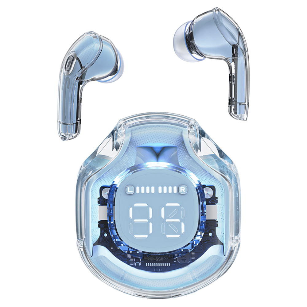 Handsfree Bluetooth Acefast T8, TWS, Azul
