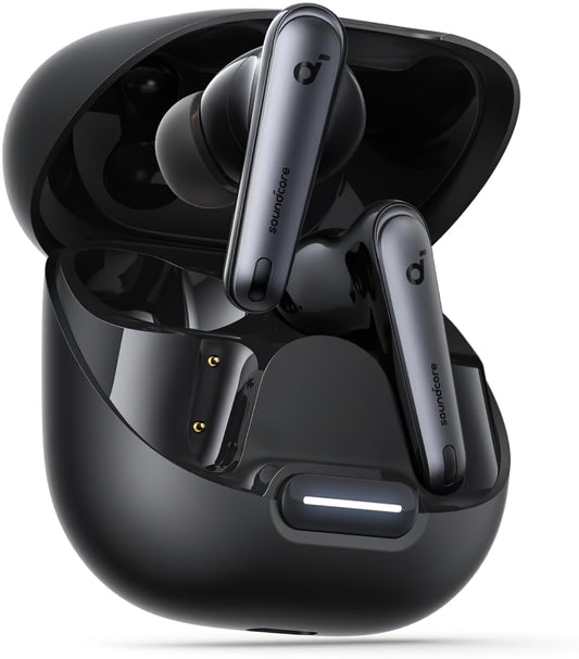 Mãos-livres Bluetooth Anker SoundCore Liberty 4 NC, TWS, ANC, MultiPoint, Preto A3947G11