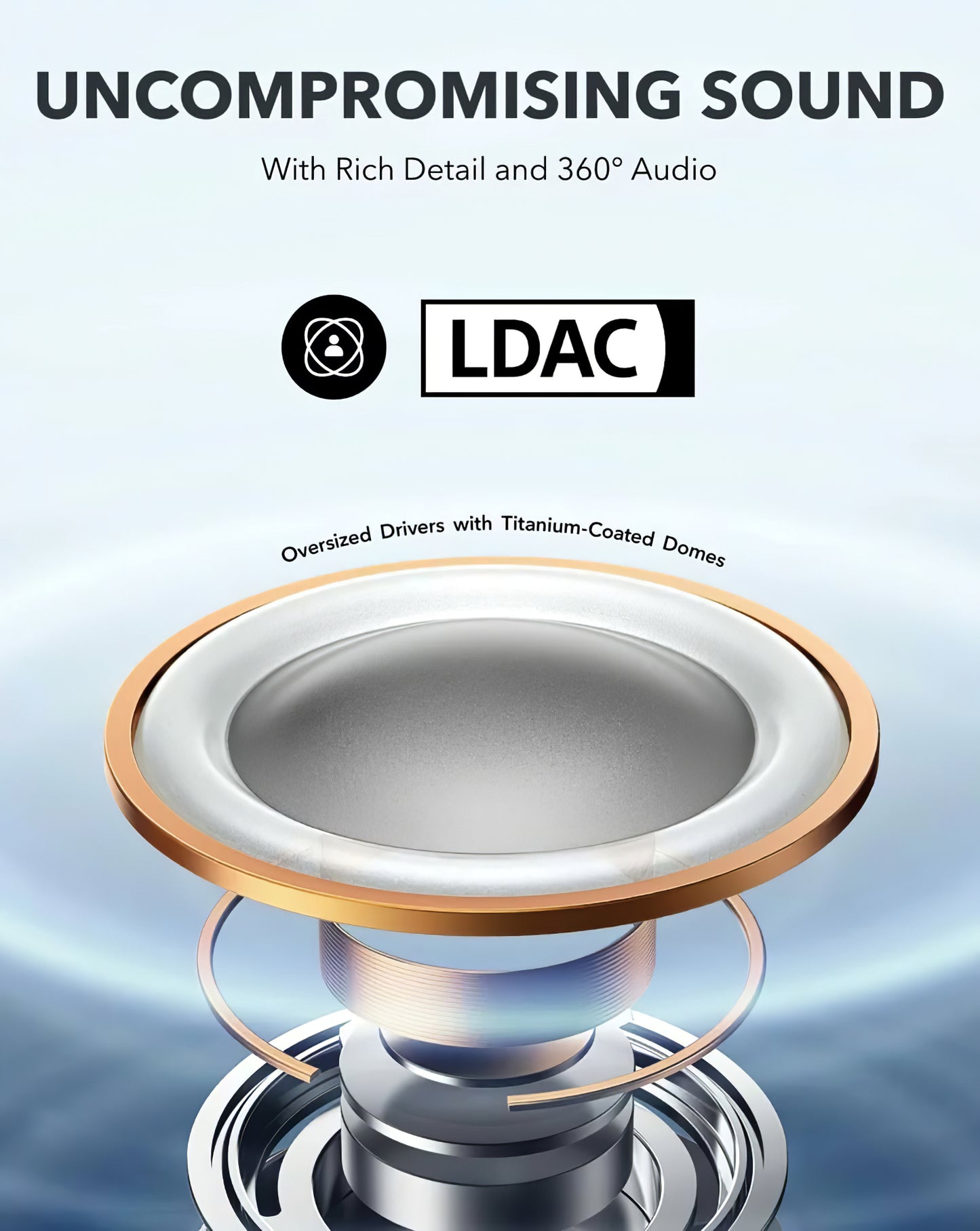 Mãos-livres Bluetooth Anker Soundcore AeroFit Pro, TWS, Preto A3871G11