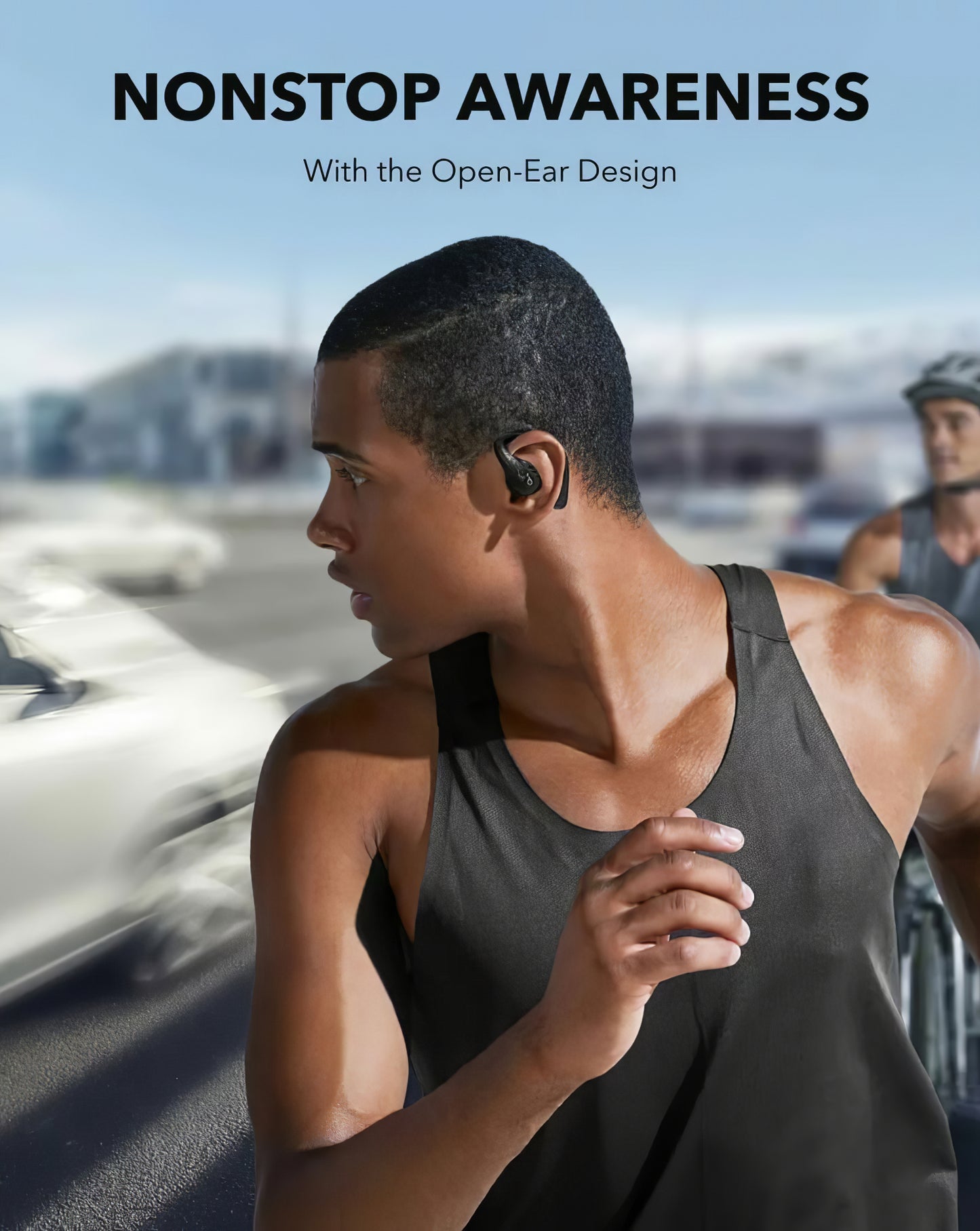 Mãos-livres Bluetooth Anker Soundcore AeroFit Pro, TWS, Preto A3871G11